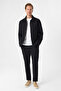 Black Men's Regular Fit Coat Bmn6001600000