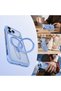 iPhone 18 Pro Compatible Case M-Safeli Stand Airbag Air Shield Series Cover Light Blue - 6