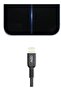 كابل USB إلى Lightning بطول 1 متر معتمد من MFi للشحن السريع لهواتف آيفون 14/13 - 2