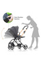 STROLL - 1 Reversible Travel Stroller - Grey - 4