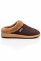 Lafont Comfortable Sole Winter Men's House Slippers with Fur Inside - 6
