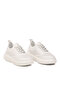 Women's White Genuine Leather Anatomical Comfortable Soft Sole Casual Walking Shoes Z204 - 3