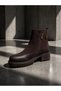 Kemal Aygün-Venüs Women's Genuine Leather Zippered Thick Sole Boots - 7