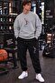 New Season Unisex Sweatshirt and Trackpants Basket Printed Set