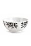 3.5 Inch Bowl Set of 4, Grey Flora Floral Design Small Serving Bowls, 9 cm Snack Dessert Fruit Condiment Bowls for Home Kitchen Dining,BB1680 - 4
