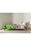 Alice Wonderland Patterned 100% Cotton 100X150 cm Baby Kids Bedding Set - 6