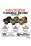 Canvas Belt with Non-Metal Plastic Buckle That Does Not Rust on X-Ray Devices Cloth Belt Plastic Buckle Belt