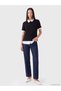 Peak New Season Black Polo Collar Women's T-Shirt - 2