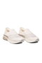 White Anorak Knitted Stone Detailed Anatomical Comfortable Sole Women's Casual Walking Shoes B392 - 3