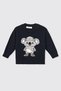 Baby Boy Knitwear Navy Blue Sweater