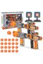 Double-Handed Toy Shooting Gun | Fun Interactive Blaster for Kids | Safe Foam Dart Blaster for Ages 3+ | Non-Toxic Nerf Gun Style Toy | Interactive Shooting Toy for Boys & Girls | Action Play for