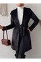 Women's Jacquard Velvet Coat - 5