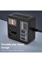 200W 5-in-1 Car Power Inverter & Laptop Charger - 12V/24V DC to 220V AC Converter with 3 USB Ports (30W PD, QC3.0), 3-Pin Plug, LED Display. Portable Fast Charging for Laptop, Mobile, Tablet, - 8
