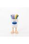 Walky Bin 3 Pieces Specially Designed Plastic Organizer with Feet and Porthole Eyes, Pen Holder, Makeup Box Organizer - 2