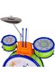 Kids Drum Kit, Toddler Jazz Drum Musical Educational Learning Toy (Green) - 2
