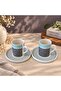 Tabak Evi Porcelain Mihenk Coffee Cup Set 80Cc 4 Pieces for 2 People