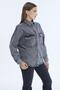 Women's Double Pocket Snap Closure Oversize Denim Shirt - 7