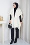 Women's Tight Woven Knitwear Shawl - 3