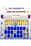 Guess Who Is It Board Game Toy Plastic Folding Board Game Toy Who Is It Guessing Game Kids Educational Toy - 3