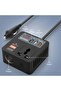 200W 5-in-1 Car Power Inverter & Laptop Charger - 12V/24V DC to 220V AC Converter with 3 USB Ports (30W PD, QC3.0), 3-Pin Plug, LED Display. Portable Fast Charging for Laptop, Mobile, Tablet, - 5