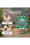 Play Pad Animal Series Kids Doodle Drawing Pad, Silicone & Plastic, Ink-Free & Mess-Free, Travel Buddy Educational Kid Toys for 2 3 4 5 6 7 8 Year Old Boys Girls Birthday Gift (Dinasaur) - 3