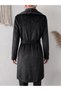 Women's Jacquard Velvet Coat - 2