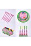 Kids Party Supplies Set Theme Birthday for Boy and Girl - 3