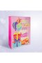 Very Big 4 Pc Jumbo 55x40 cm Birthday Gift Bags Huge 22 inch Colorful Happy Birthday Party Favor Bags with Handles for Boys & Girls Goodie Bags for Kids Birthday Parties (Set B) - 5