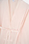 Ecru Satin Dressing Gown - 3