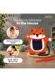 Play Pad Animal Series Kids Doodle Drawing Pad, Silicone & Plastic, Ink-Free & Mess-Free, Travel Buddy Educational Kid Toys for 2 3 4 5 6 7 8 Year Old Boys Girls Birthday Gift (Fox) - 2