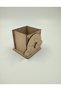 Cute Rainbow Paintable Wooden Pen Holder School DIY Activity Activity Art (9 cm X 7 cm X 9 cm) - 3