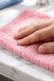 Pack of 12 Stain-Resistant Microfiber Dust and Kitchen Cleaning Cloths 40X40 cm - 3