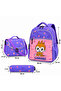 Labubu Themed 3-Piece Primary School Bag Set – Backpack, Lunch Bag, and Pencil Case - 2