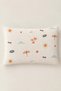 Holiday Themed Muslin Baby Pillowcase 35X50 cm Set of 2 |   Children's Room Decorative Pillowcase