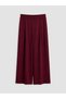 Vizyon New Season Burgundy Plus Size Women's Sweatpants