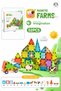 52 Pieces Magnetic Building Blocks Farm Animals Themed Educational Magnetic Building Toy 5.5 cm - 8