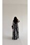 MWT1163 - عباية طباعة | Printed Abaya - 7