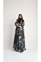 Mwt2133 - printed abaya - 2
