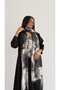 MWT1168 - عباية طباعة | Printed Abaya - 6