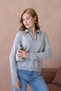 Contrast Piping Polo Collar Long Sleeve Knitwear Sweater Aw26Kz00059 - 2