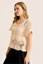 Lattice Woven Blouse - 3