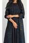 Mwt2091 - Printed Chiffon Abaya |   Printed Chiffon Abaya - 7