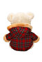 Plaid Hooded Plush Teddy Bear 50 cm - 3