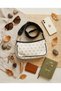 Leather look women's shoulder bag - 6