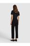 Black Loose Fit Knitwear Trousers 50331312-Vr046 - 5