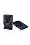 Carbon Fiber Metal Card Case Black/Grey - 2