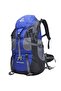 Nylon Hiking Backpack 50 L Blue/Black