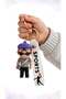 Cool Boy with Glasses 3D Keychain - SPORTS Strap Bag Charm