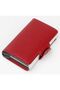 Anti Theft Automatic Smart Card Holder Red - 3