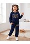 Cute Printed Girls' Set 4 Seasons Printed Set Rejener 3*12 Years Old Cut